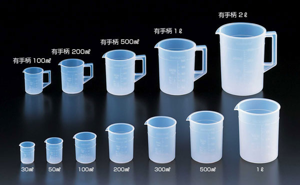 Grand PFA燒杯 (可附手柄)