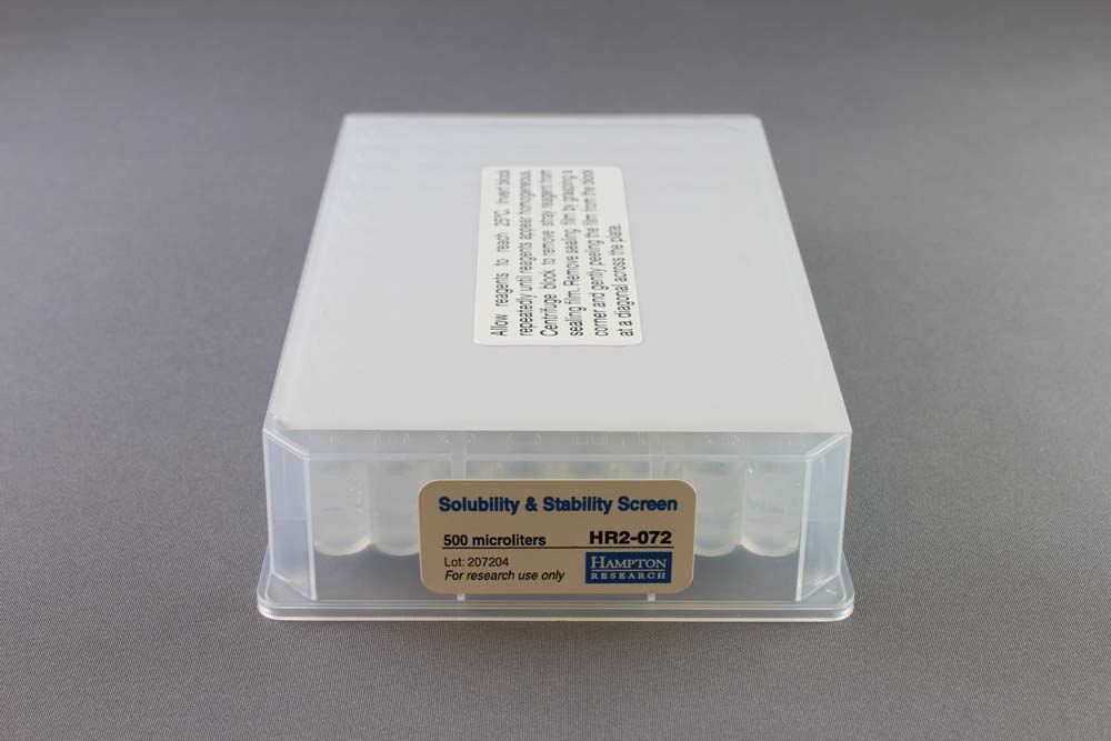 Solubility & Stability Screen