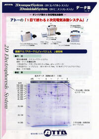 2D????集表紙小2016RGB ミニコンパクトディスク電気泳動槽 | コンパクト/ミニゲルサイズ | 二次元/等電點電気泳動 | アトー製品情報 | ATTO