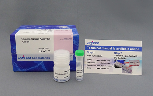 グルコース取り込み検出キットGreen Glucose Uptake Assay Kit-Green