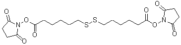 架橋剤 Dithiobis(succinimidyl hexanoate)