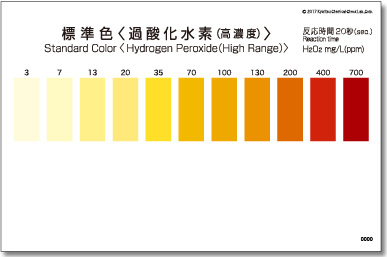 PACKTEST 雙氧水（高濃度）